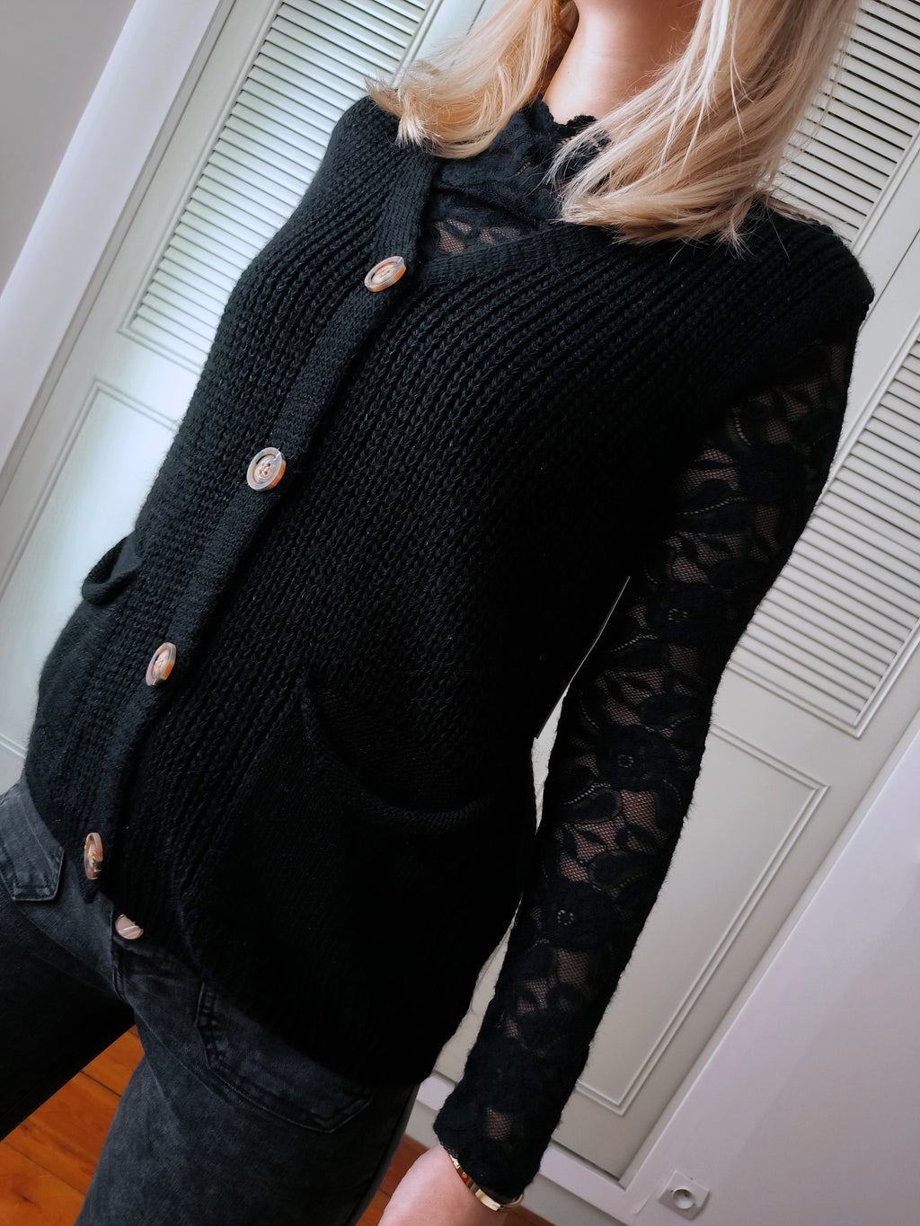 Gilet noir Ivana 🇮🇹