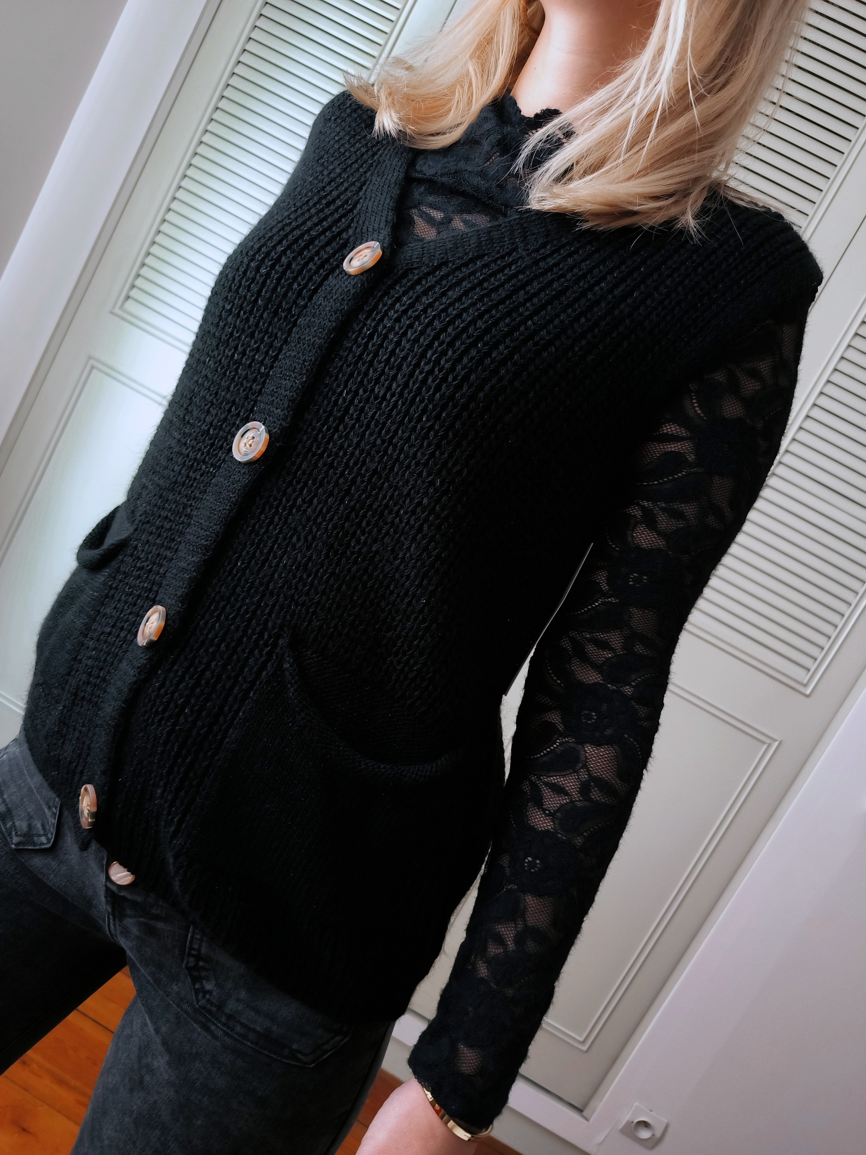 Gilet noir Ivana 🇮🇹