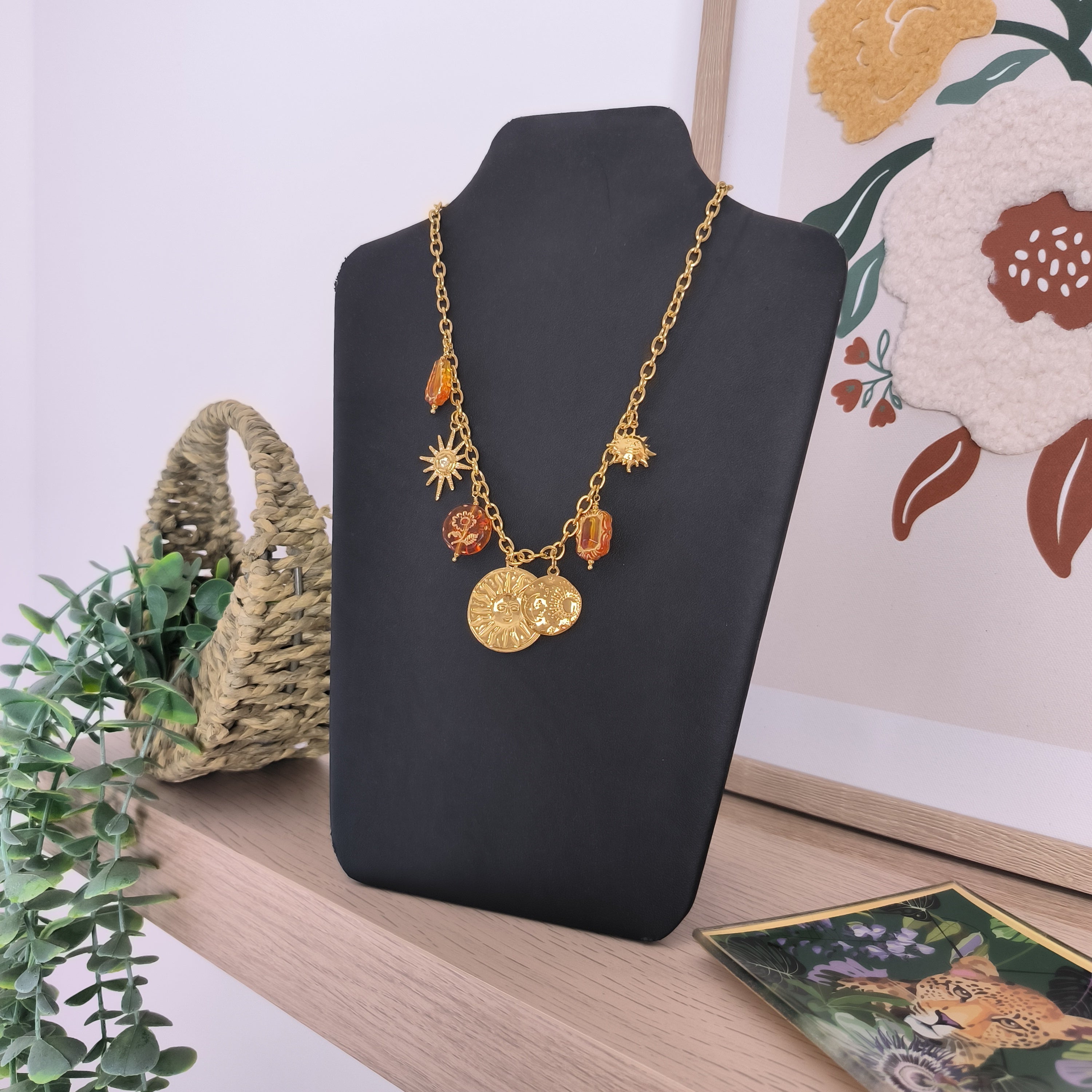 Collier “Astre d’Or”