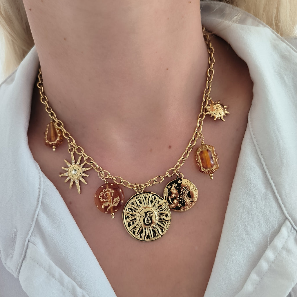 Collier “Astre d’Or”