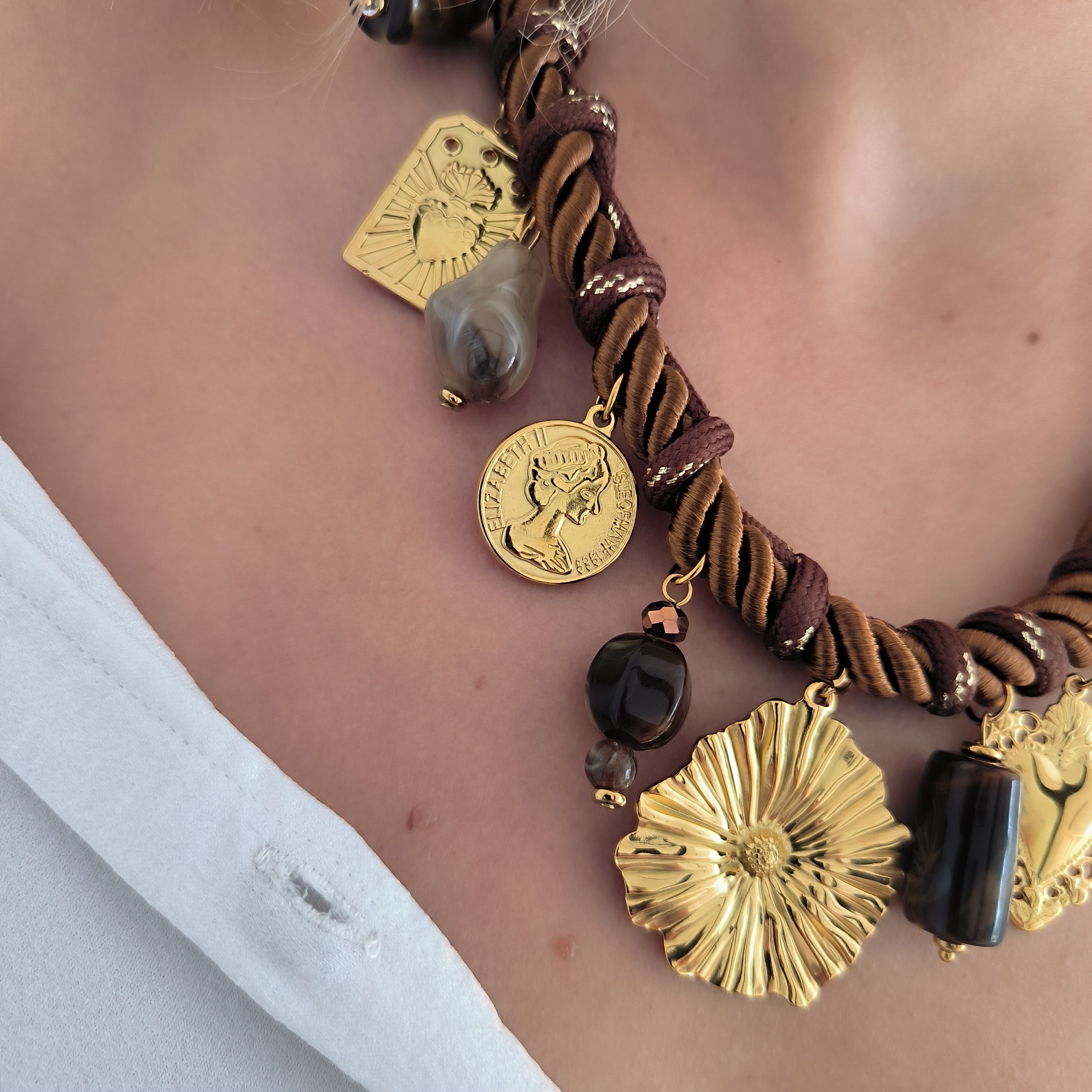Collier "Aurea Terra"