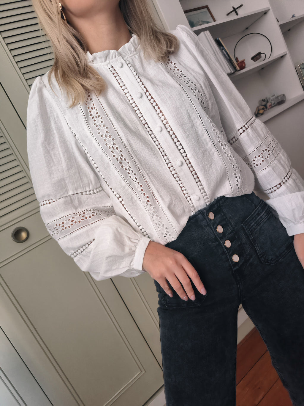 Chemisier blanc Elisa