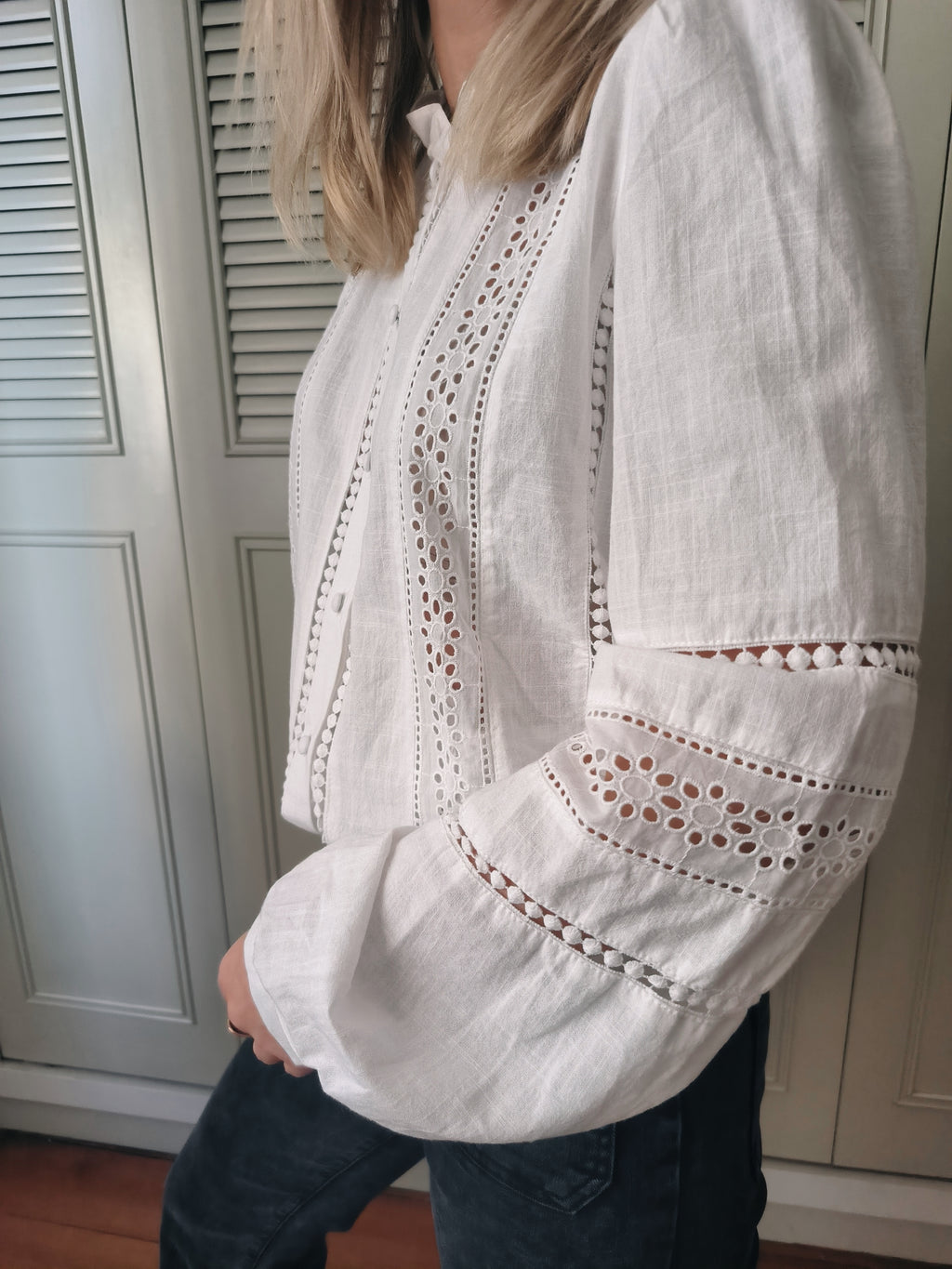 Chemisier blanc Elisa