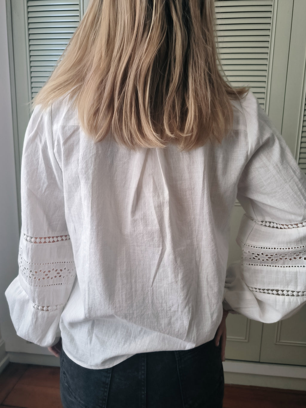 Chemisier blanc Elisa