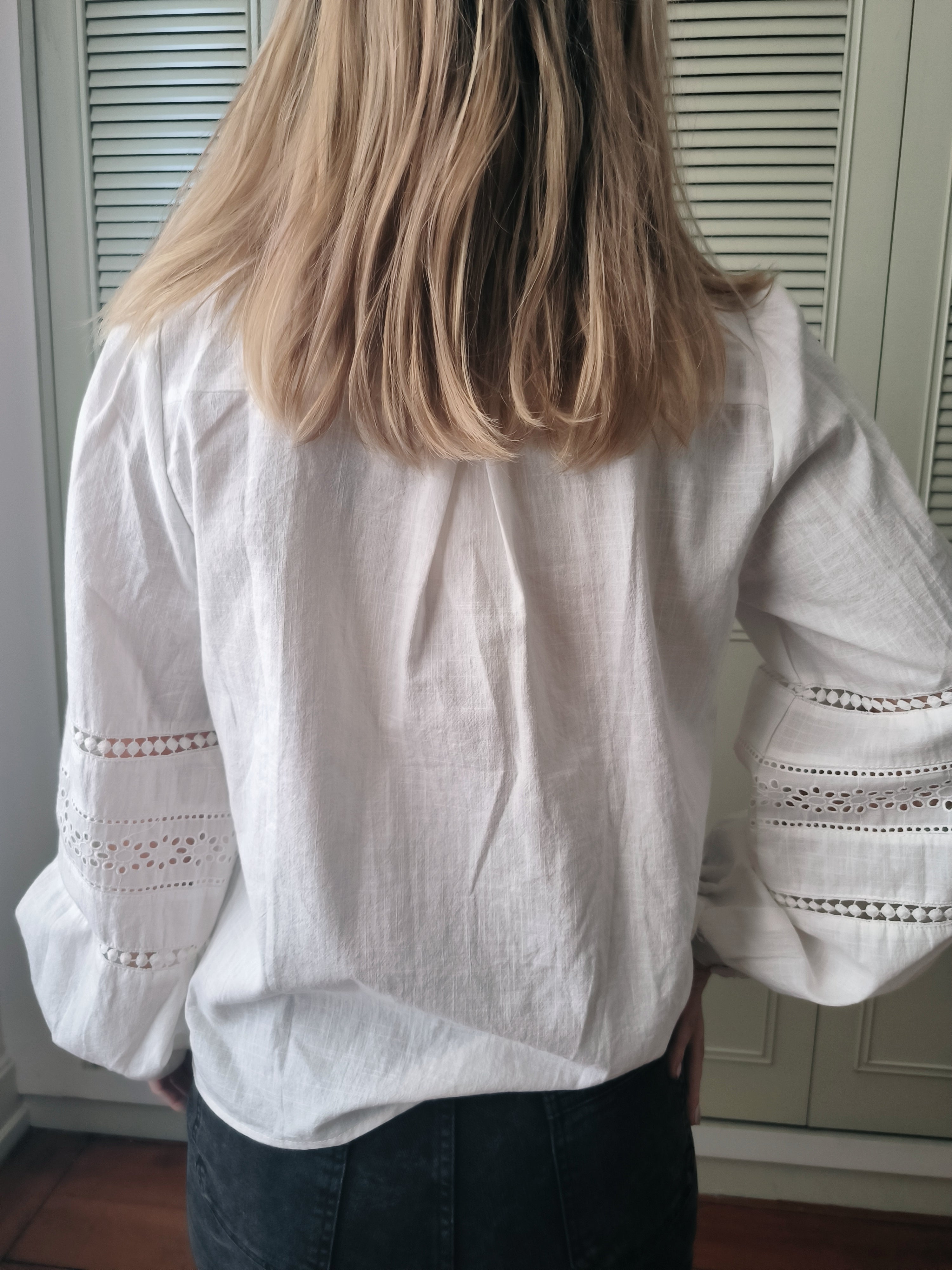 Chemisier blanc Elisa